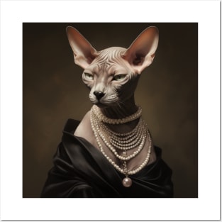 Opulent Sphynx Posters and Art